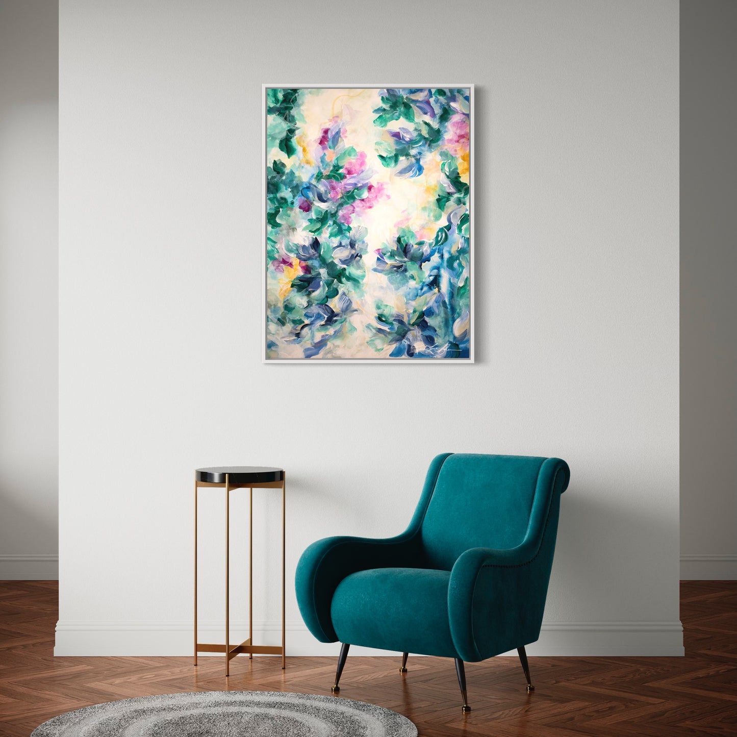 Originalgemälde: „Bleu Azur“