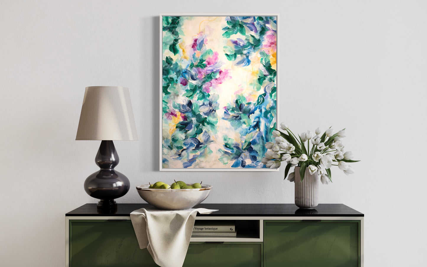 Originalgemälde: „Bleu Azur“