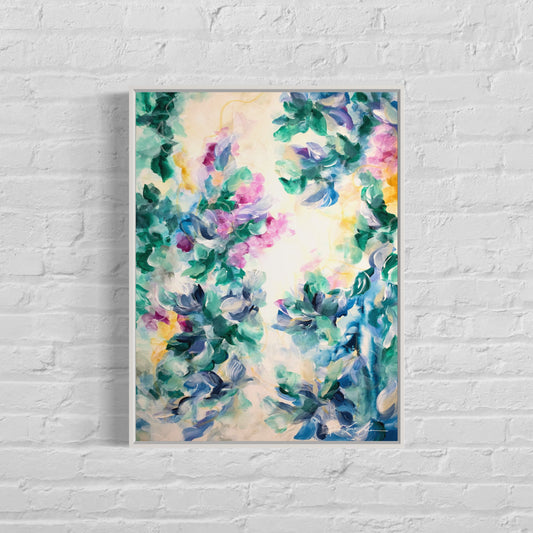 Original Painting: "Bleu Azur"