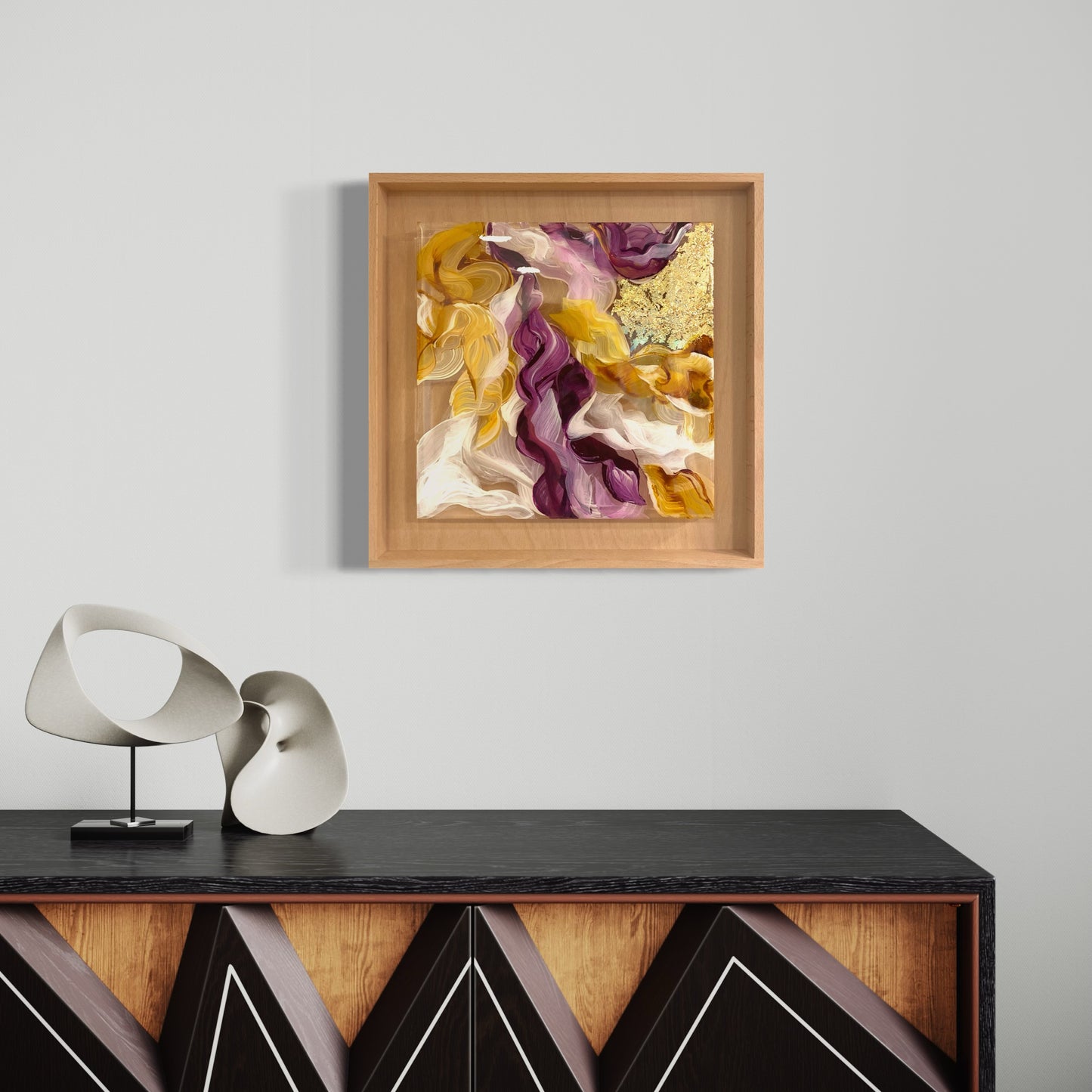 Original Painting: "Éclat floral"