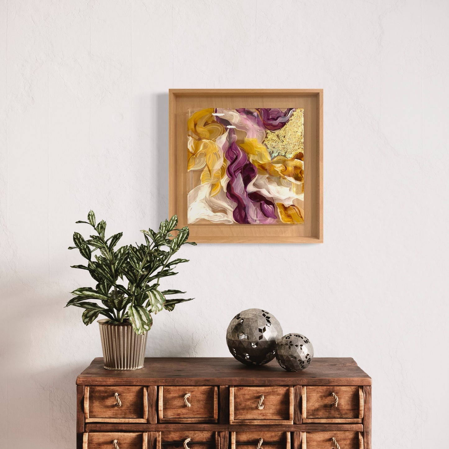 Original Painting: "Éclat floral"