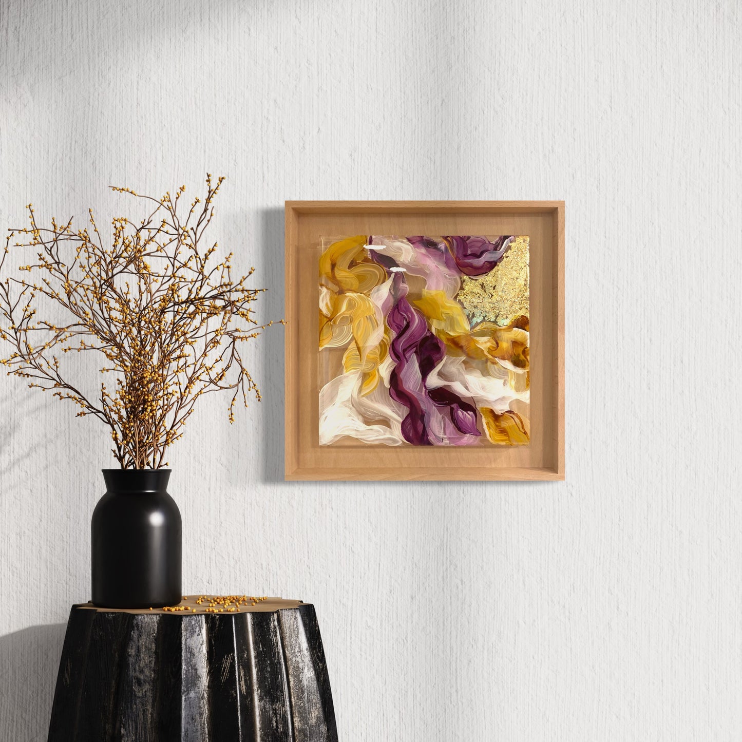 Original Painting: "Éclat floral"