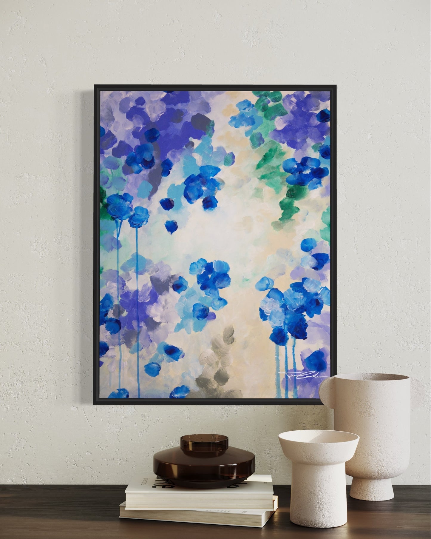 Originalgemälde: „Ivresse Bleu“