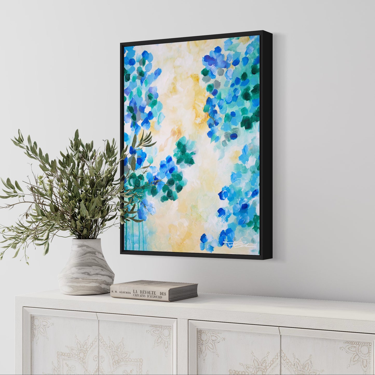 Original Leinwand "Beauté évanescente"