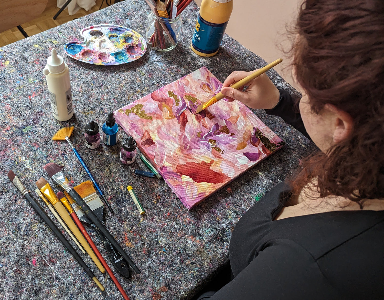 abstract art workshop in Vienna